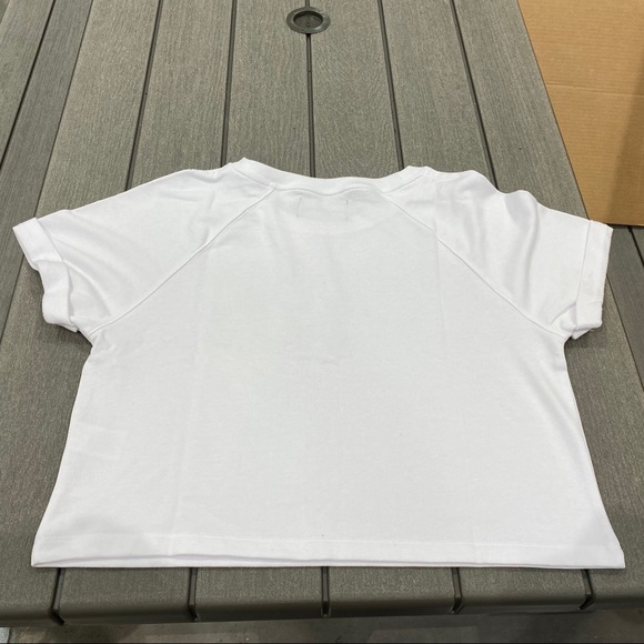 Calvin Klein Jeans Women's French Terry Crop Top - Picture 6 of 7